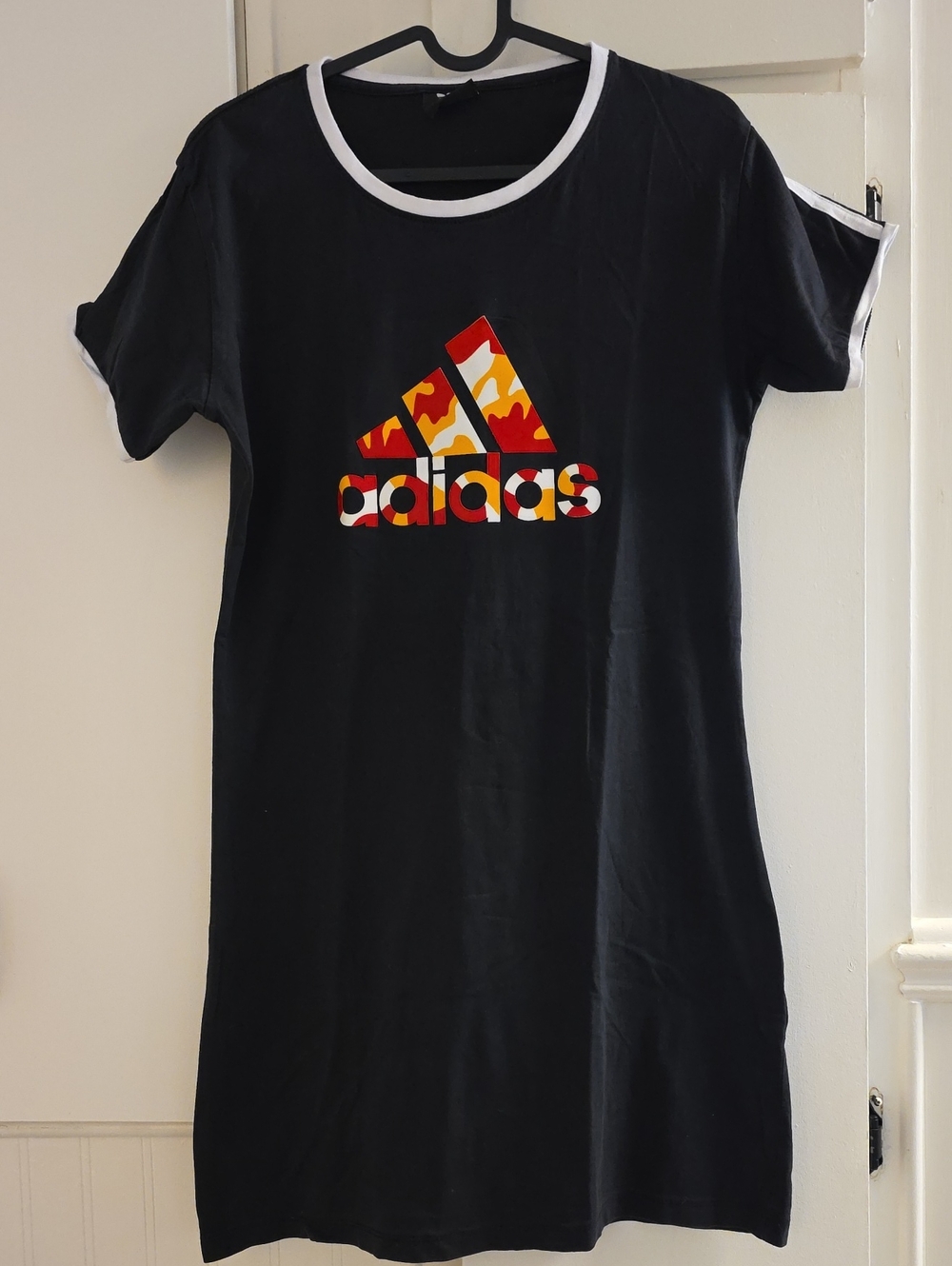 ✨ Adidas Graphic Ringer T-Shirt Dress - Asian L (Fits US Small) ✨
